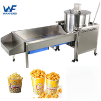 Machine automatique électrique à gaz pour la vente directe en usine de pop-corn Machine à pop-corn au caramel pour snack