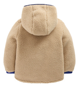 <span class=keywords><strong>Giacca</strong></span> Sherpa per Ragazzi con Cappuccio Spesso e Cerniera, Antivento, Traspirante ed Ecologica per Inverno/Autunno - Product Image 3