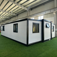 Maison Modulaire Préfabriquée Robuste de 40 pieds, 75 m², Extensible, Type Conteneur, pour Camp Minier et Dortoir de Travailleurs, Unité pour les Marchés USA et AU