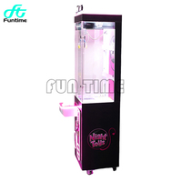 Mini nouveau jeu grue griffe Machine avec Bill Acceptor maquina de garra jouet receveur en peluche jeux à jetons pour les enfants