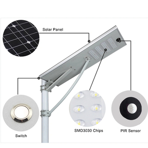 Promotion : Lampadaire Solaire LED 100W Étanche IP65 pour Autoroute, Rechargeable, en Alliage d'Aluminium, Batterie LiFePO4, Fonctions 3-en-1 pour la Route - Product Image 5