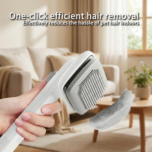 Cepillo de Aseo para Mascotas de ABS Resistente para Perros y Gatos, Herramienta Profesional para Eliminar el Pelo Muerto para el Cuidado Diario en el Hogar - Product Image 2