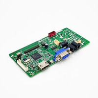 1920*1080 entrée VGA signal LVDS carte contrôleur LCD carte pilote Vga vers carte convertisseur Lvds pour panneau de Module d'affichage LCD