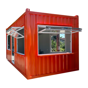 Casas Contêiner de Aço Modernas e da Moda, Lojas em Contêiner Habitáveis à Prova d'Água, Lojas Móveis de Chá com Leite e Café, Pontos Turísticos Personalizados - Product Image 1
