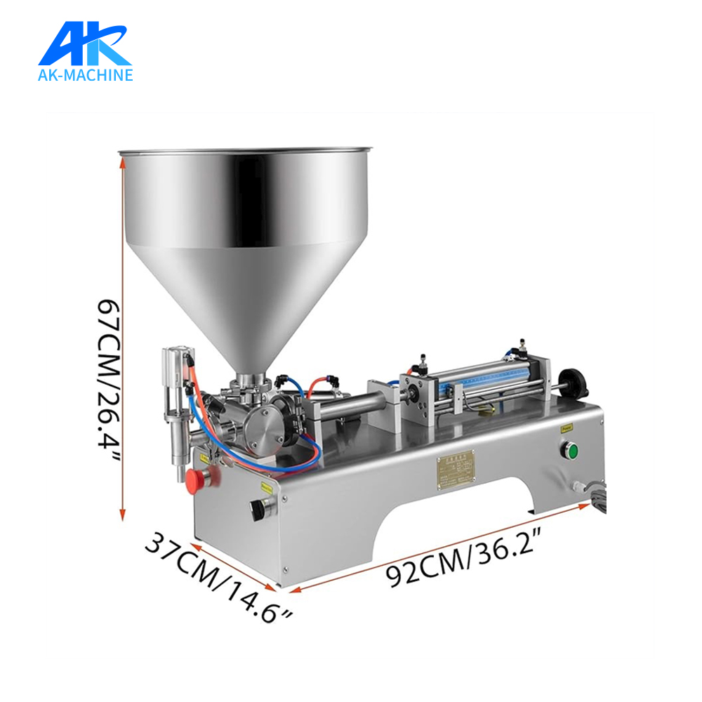 Машина для наполнения медовой пасты машина для розлива сиропа поршневой наполнитель