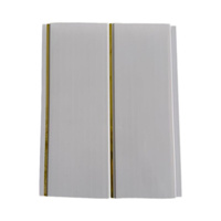 Plafond en PVC fabriqué en Chine avec une structure solide et un design pratique pour la décoration intérieure des centres commerciaux