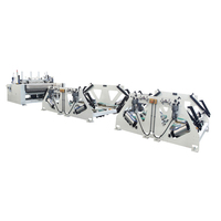 Machine de rembobinage de papier toilette à grande vitesse avec contrôle PLC, pour rouleaux jumbo, à embossage complet, directement de l'usine