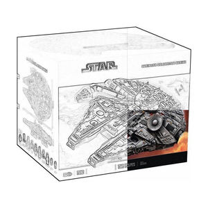 Z <span class=keywords><strong>75192</strong></span> Nom du produit : Blocs de construction spatiaux en plastique Ultimate Millennium Falcon, jouets créatifs pour enfants - Product Image 5