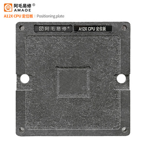 Amaoe công cụ sửa chữa Bo mạch chủ CPU IC sửa chữa BGA reballing Stencil trồng thép tin lưới nền tảng cho Apple iPad Pro/a12x CPU 2018 - Product Image 5