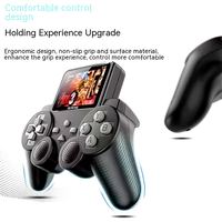 Console de jeu vidéo portable rétro classique S10 avec sortie TV, 500 jeux intégrés, manette de jeu, stick de jeu, pour deux joueurs