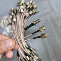 Kabel Koaksial 5G 5 Ways Ufl Ke Antena T-type Dengan Rf1.13 80mm Dan /u.f Sma-Female Lvds Micro 30pin Lvds /u.fl