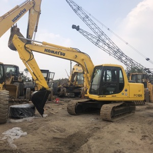 รถขุดตีนตะขาบ Komatsu PC120-6 มือสองคุณภาพสูง พร้อมบุ้งขุด สำหรับงานหนัก ขาย - Product Image 5