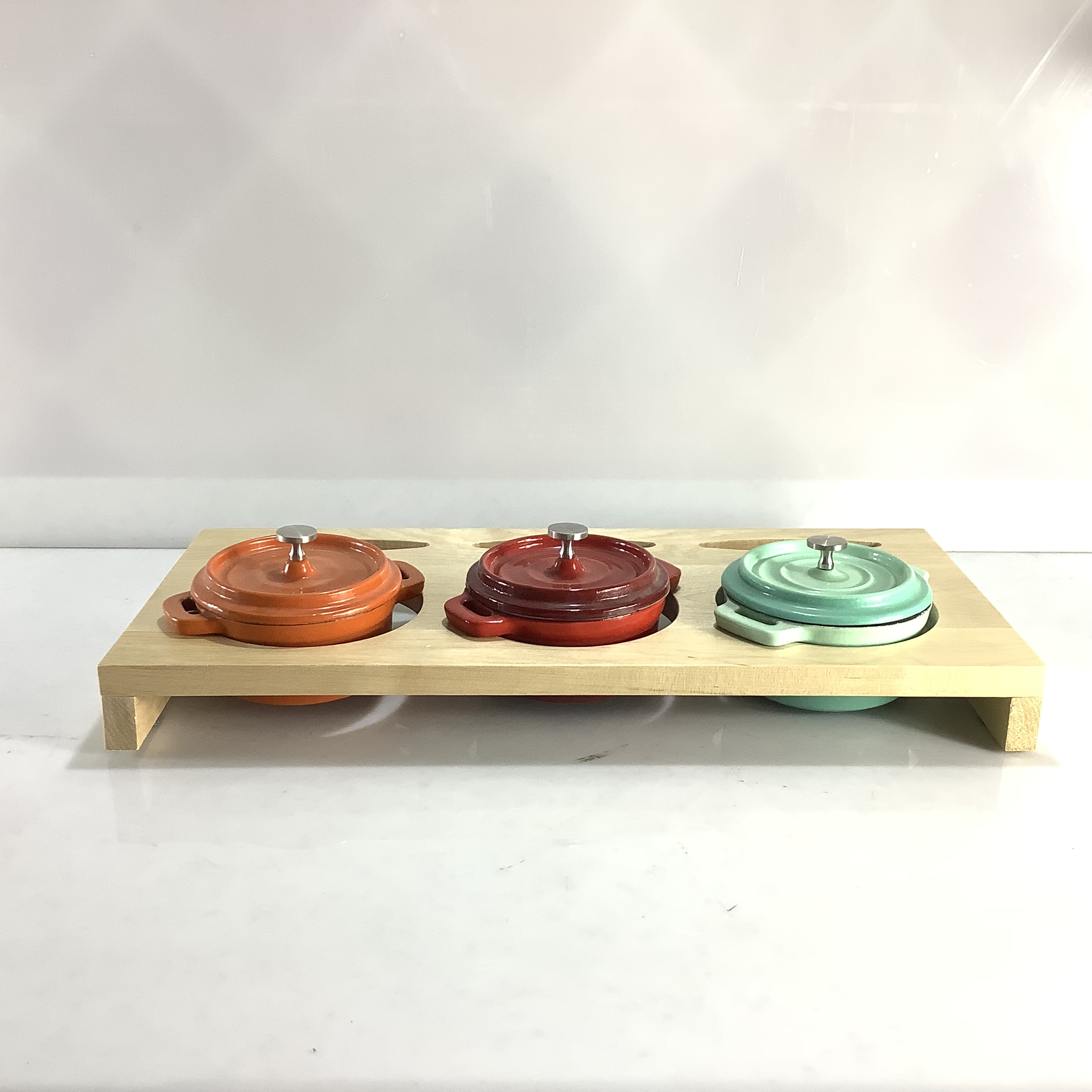 Orange/rouge/vert clair
