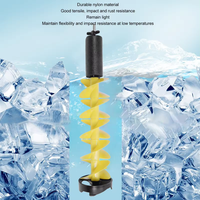 Perceuse à glace électrique 50cm 75cm 105cm, perceuse à glace flottante au lithium, tige de perçage d'hiver, brise-glace d'hiver, pêche sur glace d'hiver