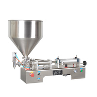 Machine de remplissage pneumatique pour liquides horizontaux, shampoing, beurre de cacahuète, sauce au miel, yaourt, crème cosmétique, équipement de remplissage