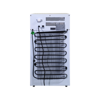Réfrigérateur compact MEISDA SC52B 52L avec étagère réglable, refroidisseur de boissons avec porte vitrée pour utilisation en bar