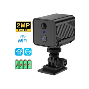 Smart Home Indoor 2MP Full HD CMOS Low Power Battery <b>Wireless</b> WiFi Mini Security Camera with Night Vision and Wide Angle - Product Image 1