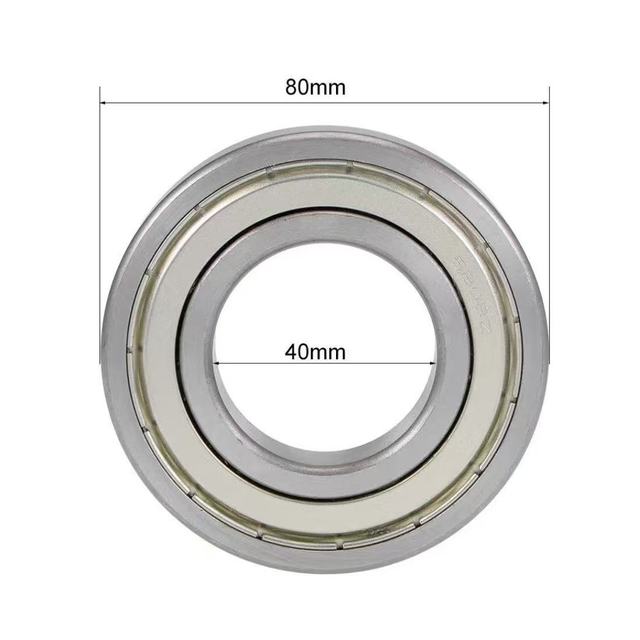 Factory Direct 6208 ZZ 2RS Deep Groove Ball Bearing 40x80x18mm GCr15 P6 C3 | In Stock Fast Shipping