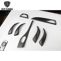 7 piezas F20 de fibra de carbono seca brillante y mate, kits de accesorios interiores de carbono real para BMW Serie 1, Serie 2, F21, F22, F87, M2