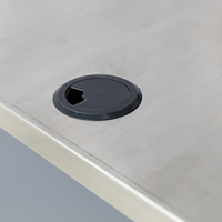 Table de caissier de magasin de boutique Bureau de caissier en acier inoxydable Caisse enregistreuse de magasin pour magasin de détail