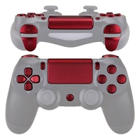 Kit complet de boutons d'action D-pad pour manette PS4 Extremerate – Pièces de rechange pour joystick et manette de jeu PlayStation 4