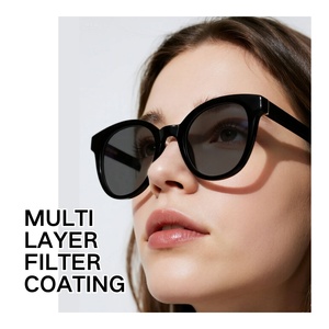 Fuyuanda 2025 biểu tượng tùy chỉnh của nam giới đầy đủ rim vuông kính mát quá khổ rõ ràng UV400 Vàng phân cực thoải mái màu đỏ ngoài trời - Product Image 2