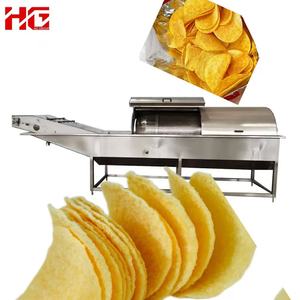Machine de fabrication de chips de pommes de terre à base de farine entièrement automatique pour boulangerie de Shanghai, ligne de production de chips fraîches - État neuf - Product Image 1