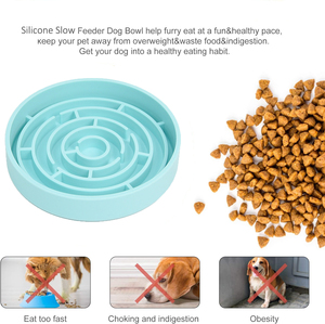 VaryWell lambendo esteira cão lento alimentador fantasia pequeno médio grande tamanho silicone lento alimentador novo tigela para cachorro - Product Image 3
