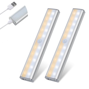 EGH Modern Indoor LED Wall-Mounted Warm White Cabinet <b>Light</b> for Kitchen Closet Showcase Bathroom Remote Control Motion <b>Sensor</b> - Product Image 1