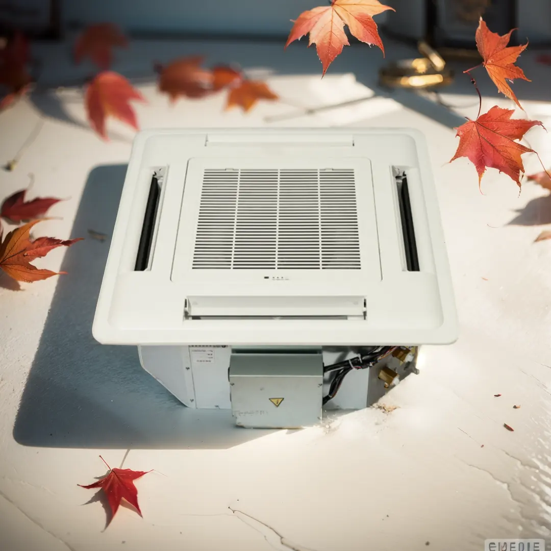 Ventilateur professionnel d'ingénierie monté au plafond pour climatisation à base d'eau avec cassette à 2 tuyaux fcu pour le chauffage en hiver