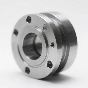 Pièces de haute précision CNC tournant usinage aluminium 6061 T6 bride hydraulique à piston linéaire personnalisée - Product Image 5