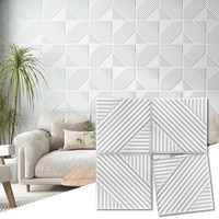 Panneau mural 3D en PVC imperméable au design méditerranéen pour chambre à coucher, mur de télévision, décoration de salon, salle de jeux