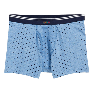 Calzoncillos bóxer para hombre, de talle medio, sin costuras, tejidos, 95% algodón, 5% elastano, suaves, transpirables, venta al por mayor, logotipo OEM, cintura cómoda - Product Image 1