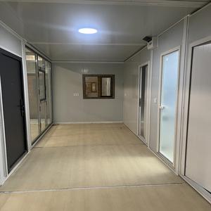 Casa contenedor plegable portátil prefabricada desmontable pequeña casa para quiosco de comida rápida salón de oficina refugio de emergencia sobre ruedas - Product Image 4