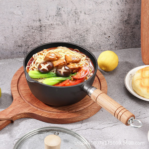 <b>Soup</b> <b>Pot</b> With Lid Non Stick 16 Cm Diameter For Home Use - Product Image 1