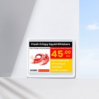 Supermarkt Elektronisch Schaplabel Digitaal Prijskaartje Barcode Display Draadloos E-Ink Prijsbord voor Winkelgang