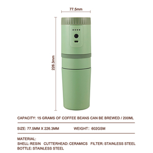 Moulin <span class=keywords><strong>à</strong></span> <span class=keywords><strong>café</strong></span> électrique sans fil, Portable, Rechargeable, avec batterie de 2000mAh - Product Image 4