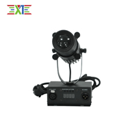 XJ Professional 30W COB Mini LED Gobo Projecteur Lampe d'imagerie pour les expositions de galeries d'art et de musées (Blanc)