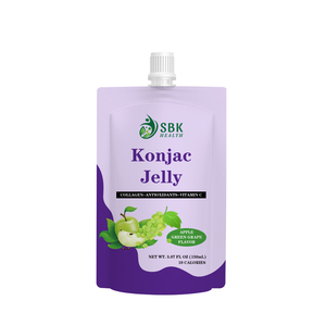 Factory Direct Konjac <b>Jelly</b> with Total Fat Saturated Fat Provide Essential Antioxidants to Pouch Nutritious Snack Packaging Bag - Product Image 1