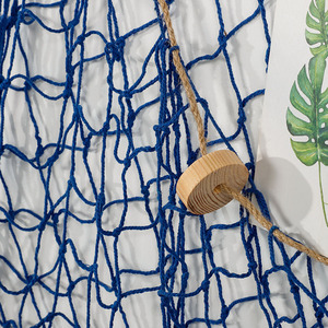 Décoration de maison écologique de haute qualité les filets de pêche méditerranéens coquilles <span class=keywords><strong>macramé</strong></span> tenture murale - Product Image 4