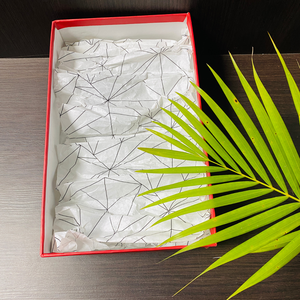 Matériaux d'emballage d'art complets d'usine-Source Papier offset fantaisie en coton avec motifs imprimables - Product Image 1