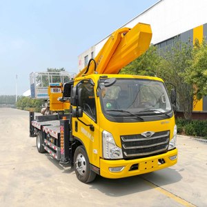 מפעל הידראולי ישיר הידראולי טלסקופי בום משאית מאוישת פלטפורמה 35 מ 'להגיע - Product Image 4