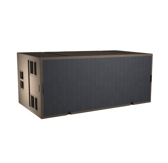Dual 18-Inch Neodymium Passive Subwoofer 1600W RMS 4 Ohm Impedance Dual 4-Inch Voice Coils for Concerts Festivals & Nightclubs