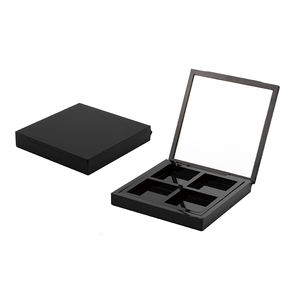 Hộp phấn mắt 6 màu hình vuông mới năm 2026, chất liệu nhựa, trống, có nam châm, dùng đựng mỹ phẩm - Product Image 2