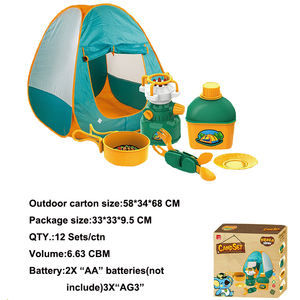 <span class=keywords><strong>2021</strong></span> nouveau Style Pique-Nique En Plein Air Camping Vaisselle Kit Enfants Jouet Éducatif Outil De Camping - Product Image 4