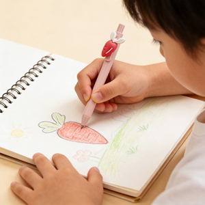 Cadeau promotionnel pour enfants, papeterie <span class=keywords><strong>scolaire</strong></span>, stylo gel mignon de <span class=keywords><strong>dessin</strong></span> animé, <span class=keywords><strong>kawaii</strong></span>, noir, personnalisé, Ningbo, lot de 6 pièces, 0,5 mm, plastique - Product Image 5