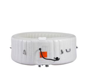 Nouvelle conception de spa <span class=keywords><strong>gonflable</strong></span> extérieur blanc, <span class=keywords><strong>jacuzzi</strong></span> à jets d'air pour 2 à 4 personnes - Product Image 3