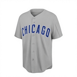 เสื้อเบสบอลผู้ชาย XEEP Customize รุ่น XC-BBU-29 แขนสั้น ระบายอากาศได้ดี พิมพ์ลายด้วยความร้อน ผลิตจากโพลีเอสเตอร์ คุณภาพสูง - Product Image 1