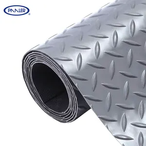 Cheap Non-slip Coolant Oil Grease Heat Resistant Car Garage PVC Floor Mat Roll For Workshop Home Use