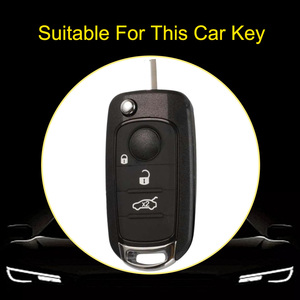 Funda para llave de coche Innofit FIB1 de TPU al por mayor para <span class=keywords><strong>Fiat</strong></span> Tipo <span class=keywords><strong>500</strong></span> Toro Cronos Egea 500X Strada Auto Clef Protection - Product Image 2